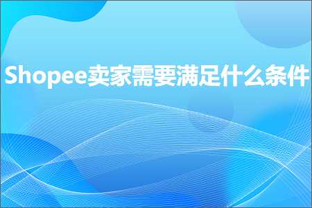 璺ㄥ鐢靛晢鐭ヨ瘑:Shopee鍗栧闇€瑕佹弧瓒充粈涔堟潯浠? width=